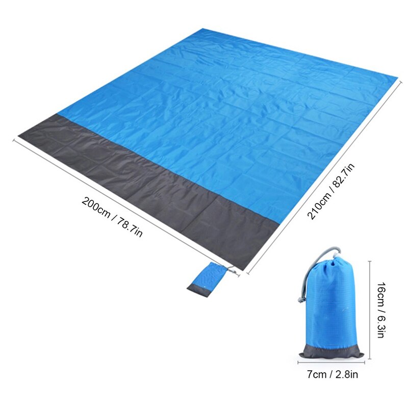 Portable Waterproof Beach Mat: Your Ultimate Pocket Blanket for Picnic