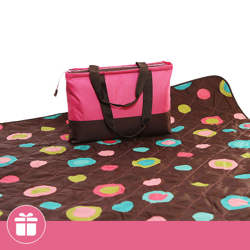 Donut-Themed Waterproof Picnic Mat for Kids' Outdoor Fun