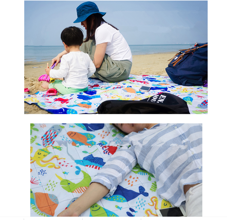 Kid-Friendly Outdoor Waterproof Picnic Mat for Camping Adventures