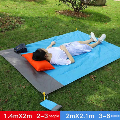 Portable Waterproof Beach Mat: Your Ultimate Pocket Blanket for Picnic