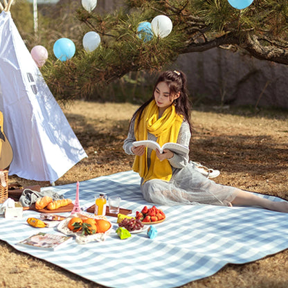 Large, Foldable, Waterproof Picnic Blanket for Outdoor Travel and Camping