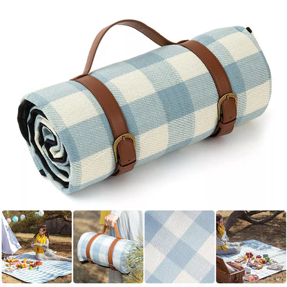 Large, Foldable, Waterproof Picnic Blanket for Outdoor Travel and Camping