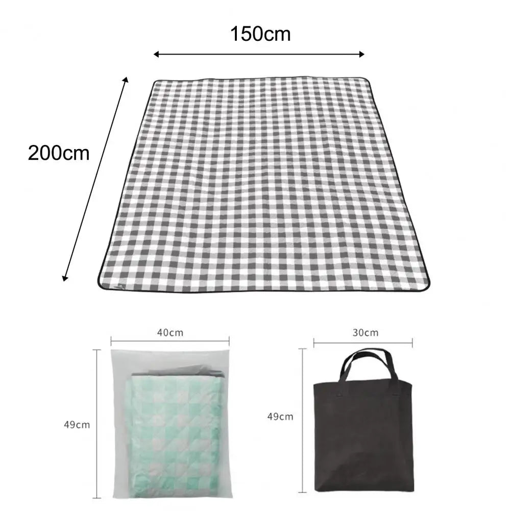 Foldable Versatile Picnic Mat for Camping - Pink